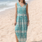 💖LETZTER TAG 49% RABATT💖Sommer Maxikleid: Urlaub-Strandkleid mit Taschen