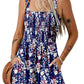 ⏰Heißer Verkauf 50% Rabatt💃Ärmelloser, lockerer, lässiger Sommer-Overall mit Smock-Details💕