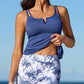 &lt;t0&gt;auchformender  Tankini-Zweiteiler