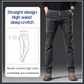 Dehnbare Herrenjeans mit geradem Bein