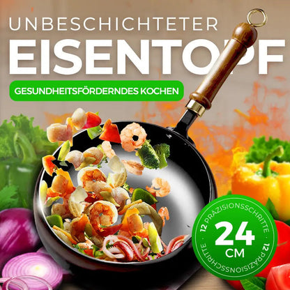 🔥 LIMITIERTES ANGEBOT: Schwere Gusseisen-Bräter (unbeschichtet) 52% reduziert! Nur solange der Vorrat reicht! 🔥