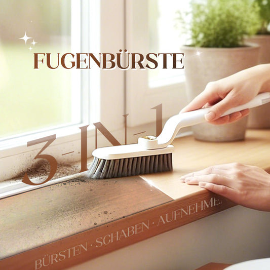 Multifunktionale rotierende Fugenreinigungsbürste