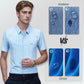 Sommerliches, cooles, elastisches Business-Hemd für Herren