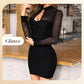 ✨Was soll ich morgen anziehen?✨Sexy Mesh-Bodycon-Minikleid