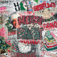 🎄Weihnachts-Überraschungspaket mit DTF-Transferdrucken – Fertig zum Aufpressen! Festliche Motive mit Weihnachtsmann, Rentier, Lebkuchen und anderen festlichen Grafiken für T-Shirts, Tragetaschen und DIY-Geschenke🎄