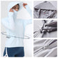 &lt;&lt;&lt;t34&gt;21&gt;0&gt;bnehmbare  Sonnenschutzkleidung  mit UPF50+ und  breiter  Krempe  aus  Eisseide