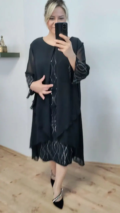 2025 Modische Chiffonkleider