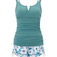 &lt;t0&gt;auchformender  Tankini-Zweiteiler