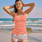 &lt;t0&gt;auchformender  Tankini-Zweiteiler