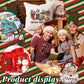 🎄Weihnachts-Überraschungspaket mit DTF-Transferdrucken – Fertig zum Aufpressen! Festliche Motive mit Weihnachtsmann, Rentier, Lebkuchen und anderen festlichen Grafiken für T-Shirts, Tragetaschen und DIY-Geschenke🎄