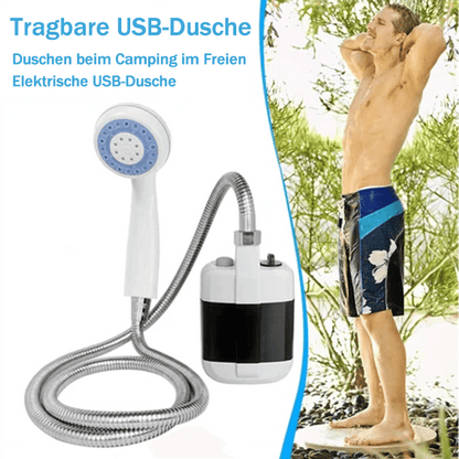🚿 Frisch bleiben im Freien - 57% OFF - 🔥 Tragbare Campingdusche mit regulierbarem Durchfluss - für einfache und bequeme Reinigung im Freien!