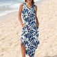 💖LETZTER TAG 49% RABATT💖Sommer Maxikleid: Urlaub-Strandkleid mit Taschen