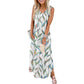 💖LETZTER TAG 49% RABATT💖Sommer Maxikleid: Urlaub-Strandkleid mit Taschen