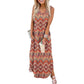 💖LETZTER TAG 49% RABATT💖Sommer Maxikleid: Urlaub-Strandkleid mit Taschen
