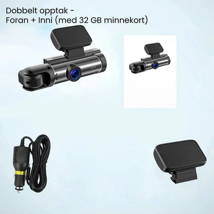 🚗 Doppelkamera-Dashcam mit 170° Weitwinkel & 1080p HD – Jetzt mit 49% Rabatt!
