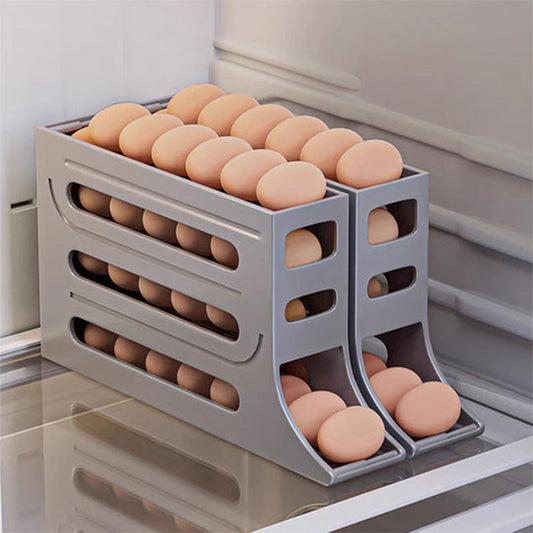 💥4-Tier Tilted Design Egg Storage Rack🥚