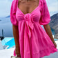 Freizeit-Partykleid für Damen im Sommer