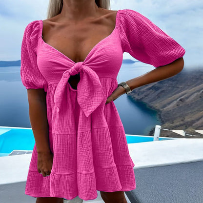 Freizeit-Partykleid für Damen im Sommer