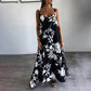 50%&lt;&lt;&lt;&lt;&lt;&lt;t82&gt;81&gt;66&gt;8&gt;7&gt;3&gt;abatte💥Verkauf🔥Ärmelloses, rückenfreies, fließendes  Kleid  mit Blumen-Spaghettiträgern  für  Damen