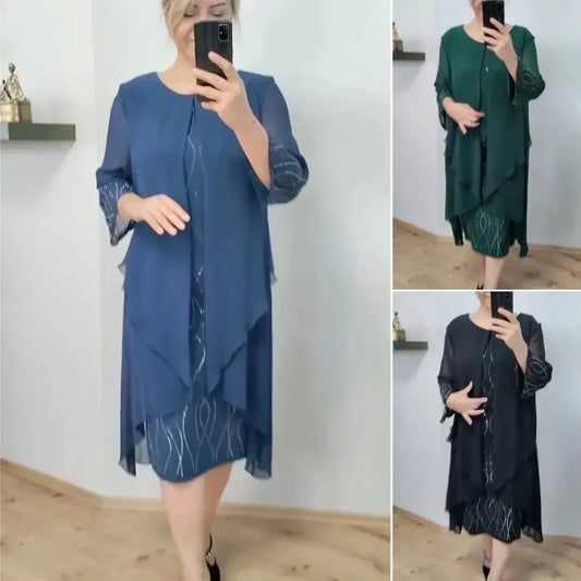 2025 Modische Chiffonkleider