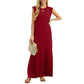 ⏳Begrenzte Zeit Rabatt💥Damen Lockeres, Geteiltes, Faltenfreies Langarmkleid