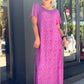 👗2025 Fashionable Plus-size Print Dress