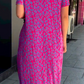 👗2025 Fashionable Plus-size Print Dress
