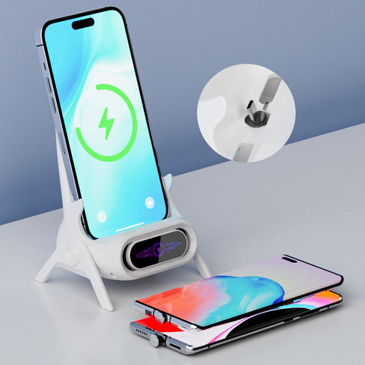 🔥 50 % RABATT 🎁 Multifunktionale kabellose Halterung mit Schnellladegerät für Smartphones
