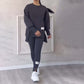 🔥2025 NEUE VERKÄUFE🏆Lässiges Sweatshirt-Leggings-Set für Frauen