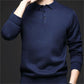 ✨Geschenkauswahl🎁 - Gefütterter und verdickter Winterpullover für Herren mit Revers
