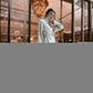 Women's Elegant Sequin-Trimmed Top and Wide-Leg Pants Set