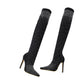 ✨Glitzernde Faux-Diamanten-Kniestiefel für Frauen✨