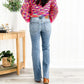 &lt;&lt;&lt;&lt;t16&gt;6&gt;3&gt;0&gt;ootcut-Jeans  mit Knopffalte  für  Frauen
