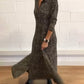 Elegantes Kleid mit schmaler Reverstasche