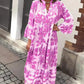 &lt;t0&gt;ohitme  bedrucktes  Maxikleid