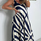 &lt;&lt;&lt;&lt;t46&gt;34&gt;7&gt;0&gt;edrucktes ärmelloses  Maxikleid  mit V-Ausschnitt
