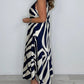 &lt;&lt;&lt;&lt;t46&gt;34&gt;7&gt;0&gt;edrucktes ärmelloses  Maxikleid  mit V-Ausschnitt