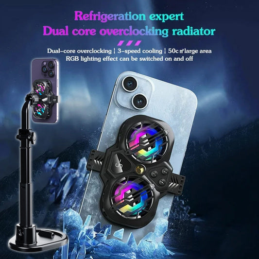 📱Universeller effizienter Clip-on Handy-Kühler📱