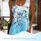 Ä&lt;&lt;t25&gt;1&gt;melloses  Sommerkleid  mit Blumenmuster  für  Damen