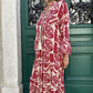 &lt;&lt;&lt;&lt;t38&gt;26&gt;7&gt;0&gt;edrucktes  Plisseekleid  mit V-Ausschnitt für  Damen
