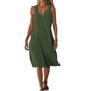 Ä&lt;&lt;&lt;t31&gt;19&gt;1&gt;melloses  Kleid  mit V-Ausschnitt für  Damen