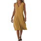 Ä&lt;&lt;&lt;t31&gt;19&gt;1&gt;melloses  Kleid  mit V-Ausschnitt für  Damen