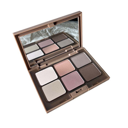 ✨Im Sommer trockene Augen schminken ✨Multifunktionale 6-Farben-Lidschattenpalette