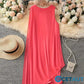&lt;&lt;&lt;&lt;t58&gt;40&gt;6&gt;0&gt;symmetrisches, ärmelloses  Mesh-Kleid  mit Rundhalsausschnitt für  Damen