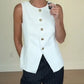 &lt;&lt;&lt;&lt;&lt;t42&gt;41&gt;23&gt;8&gt;0&gt;nzugweste  für  Damen  mit Rundhalsausschnitt und  Knopfleiste