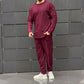 Weiches Freizeit-Set aus Oberteil und Hose für Herren