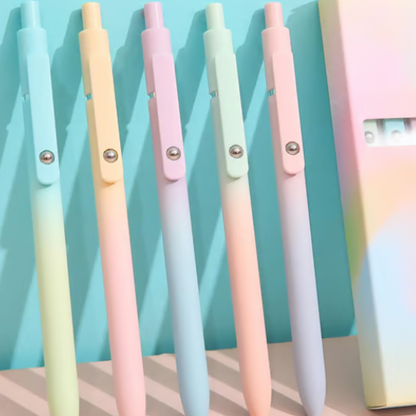 ✒️ 5er-Set Kugelschreiber mit schwarzer Tinte (Klickmechanismus)