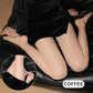 Damen Strumpfhose mit hohem Bund und transparenter Optik