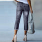 Modische High-Waist-Jeans für Damen