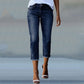 Modische High-Waist-Jeans für Damen